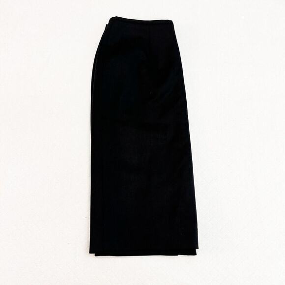 Lafayette 148 Black Pencil Skirt Back Slit 4% Stretch Size 4 - Picture 5 of 5